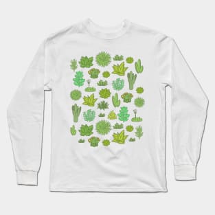 Succulents Long Sleeve T-Shirt